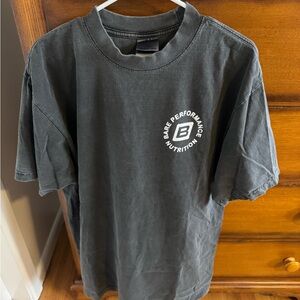 Men's Bare Performance Nutrition Tee — Charcoal